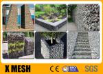 50mm X 200mm Heavy Galvanized Gabion Baskets Welded Canal Lining