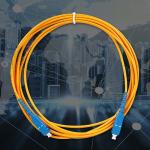 SC-SC 3M Fiber Optic Pigtail Single Mode Fiber Pigtails 0.9mm Connector