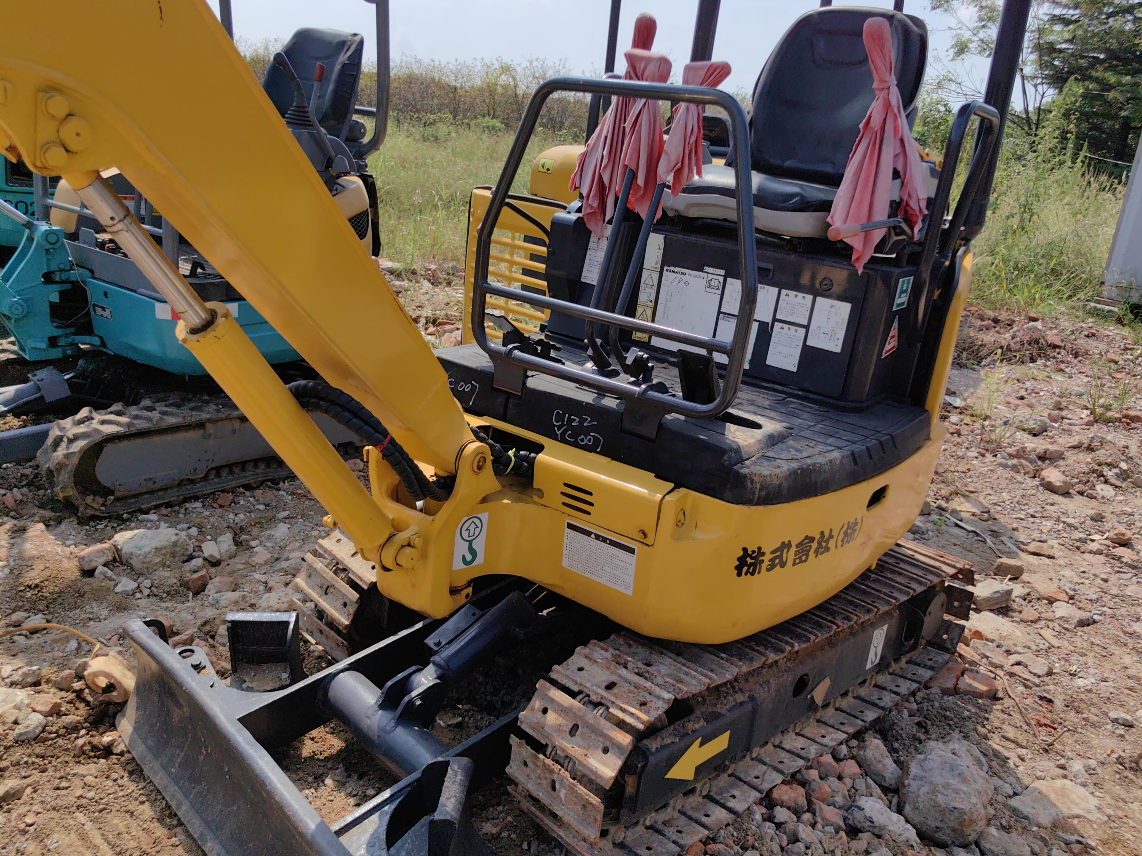 Used Mini PC18 Komatsu Hydraulic Excavator 1.8ton For Used Earth Moving Digging