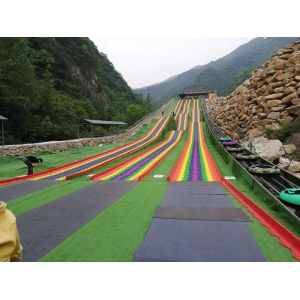 Buy cheap Leap Rainbow Slides Playground For Teenagers Or Adults from wholesalers