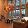 Buy cheap Art Decor Dandelion wooden chandelier Solid Wood Pendant lamp Living Room Dining room tree chandelier(WH-MI-251) from wholesalers
