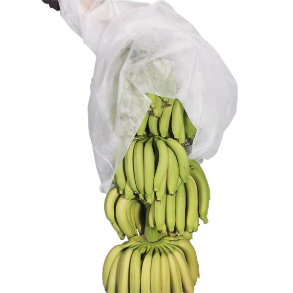 Buy cheap 4% UV Spunbond Pp Non Woven Banana Bunch Cover Bag In White Blue from wholesalers