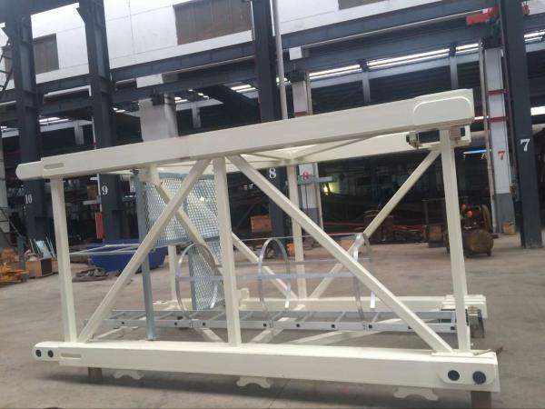 Buy cheap 3740mm Mast Section Epoxy Painting Tower Crane Spare Parts from wholesalers
