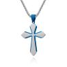 Buy cheap Stainless Steel Cross Shape Men's Fashion Necklace for Jewelry from wholesalers