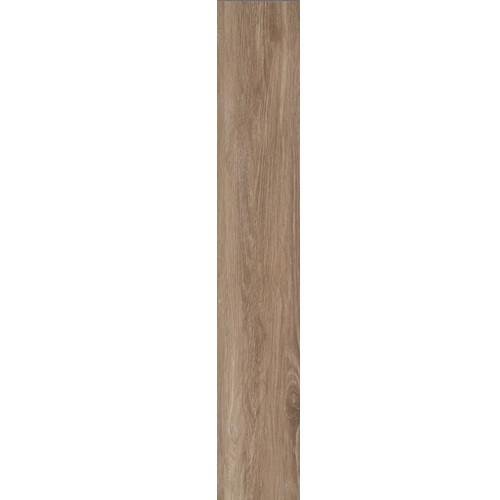Buy cheap 48 X 8 Inches Non Slip Indoor Porcelain Tiles Matt Surface Wood Look Brown Color from wholesalers