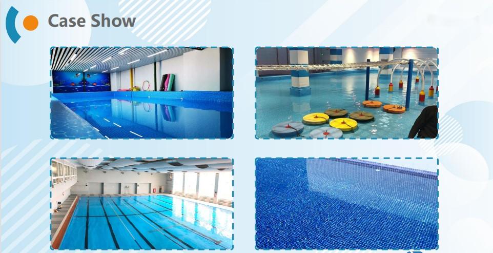 1.2mm 2mm Travertino 18x33 Pool Liner Mosaic Pool Liners For Inground Pools