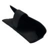 Buy cheap Lightweight Portable Printing Logo Black Leather Eyeglass Case Fashionable Pu from wholesalers