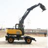 Buy cheap 7Ton Yellow Large Digger Construction Hook Machine Bucket Wheel Excavator from wholesalers