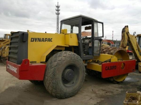 Buy cheap 14 Ton Used Construction Equipment Roller Dynapac CA30PD Double Drum 2,200rpm from wholesalers