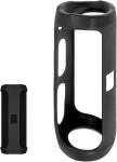 LFGB Odorless Silicone Protective Case Bluetooth Speaker Back Strap Crossbody