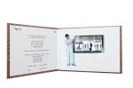 55dB Maximum Volume Lcd Marriage Card , Video Wedding Invitations Portable