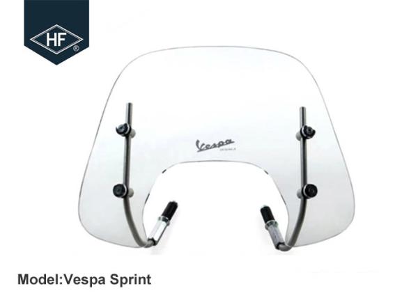 Buy cheap Scooter Aftermarket Motorcycle Accessories Windshield Air Flow Wind Deflector For Vespa GTS Sprint LX S Privamera from wholesalers