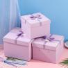 Buy cheap Fashionable Custom Logo Packaging Boxes with Ribbon Bow-Tie and Paper Carton from wholesalers