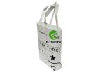 Washable White Tyvek Shopping Bag Lightweight Tote Type For School Students