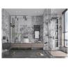 Buy cheap Blue Waves Grey White Colour Slab Tile Chemical Resistant from wholesalers