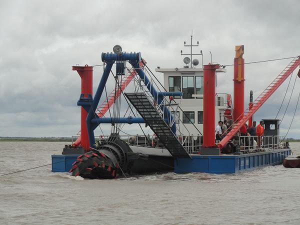 Buy cheap Small River Sand Dredger Hydraulic Cutter Suction Dredger With Cutter Head from wholesalers