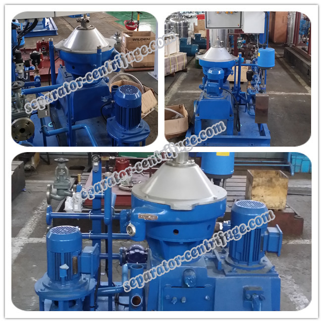 High Rotating Speed Vertical Disc Stack Centrifuges With Automatic Discharging for Waste Oil