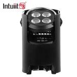 Rechargeable DMX Wireless Outdoor LED Par Light Battery Powered 4 In 1 RGBWAUV 4