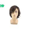 Buy cheap Mens Short Hair Wig Machine Made Tangle Free , Mens Wigs Human Hair from wholesalers