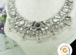 handmade fashion beading women beaded lace collar applique, Fitted top with