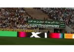 RGB PH 16 football stadium Perimeter LED Display Epistar MBI5024 , S-VIDEO HDMI