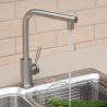 Buy cheap Cupc 360 Degree 304 Stainless Steel Kitchen Faucet Deck Mounted from wholesalers