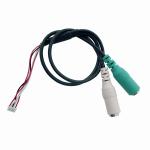 Female To PIN Type Aux Audio Cable 3.5mm Laptop Speaker TV Audio Connector Cable