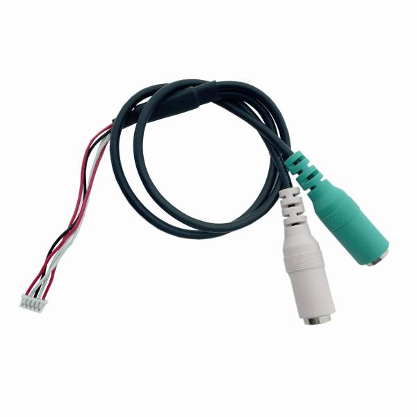 Buy cheap 200mm Length RCA Audio Video Cable Nickel Plating 3.5 Three Dimensional Base 107 from wholesalers