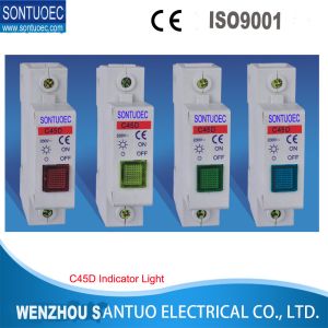 Buy cheap MCB Type C45D Modular Electrical Isolator Switch With Blue Red Green Yellow Color Lamp product