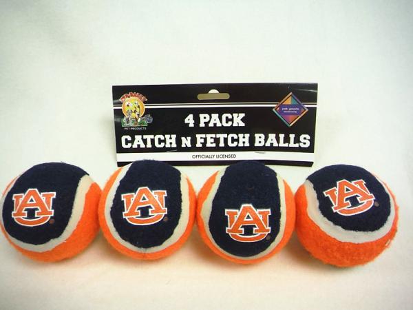 Buy cheap DOG TENNIS BALLS-AUBURN TIGERS DOG BALLS-4 PACK from wholesalers