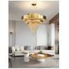 Buy cheap Modern led chandelier living room decoration home decor lights round large dining light(WH-CY-244) from wholesalers
