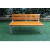 Buy cheap Modern Solid Wood Outdoor Bench Solid Timber Bench 1400mm 1800mm Long from wholesalers