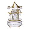 Buy cheap Merry go round Plastic Electronic Products , Roundabout Turntable Music Box 18X11X11 cm from wholesalers