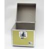 Buy cheap LP 12" Aluminum Carry Case Yellow DVD Storage Box Aluminum ABS Diamond Portable Tool Case from wholesalers