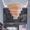 Buy cheap Large aluminum chain tassel lighting modern long staircase chandeliers(WH-CC-31) from wholesalers