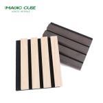 Buy cheap Customized Edge to Edge 13mm Oak Veneer Wood Acoustic Insulation for Soundproofi from wholesalers