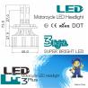 Buy cheap 60W 6000 Lumen CSP White Color M3plus Motorcycle LED Headlights With Hi/Lo Beam from wholesalers