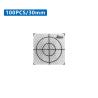 Buy cheap 100Pcs Size 20/30/40/50/60MM Reflector Sheet For LeicCa Total Station Survey Geography White Target Sheet Reflective Sticker from wholesalers