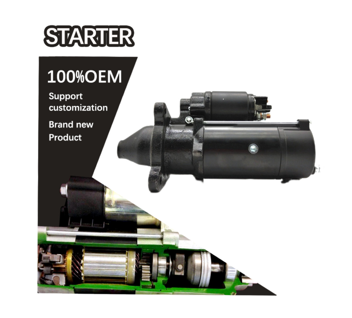 12V 10T CW STARTER 0001369020 26147, 26189, 26364, LRS00230, LRS01637 IS1158, 11131573, AZF4146, MS291 11.131.573,
