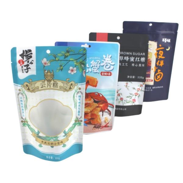 Buy cheap 400g Snack Food Packaging Bag 120-140 mircons from wholesalers
