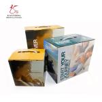 E Flute Varnish Printed Corrugated Cardboard Box Spot UV Personalised