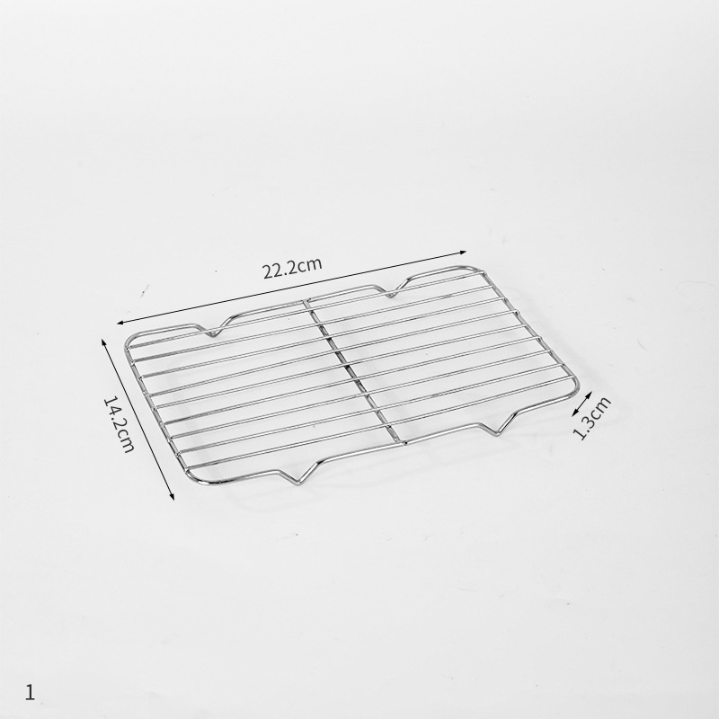 Durable Food Grade Non-Stick Stainless Steel Baking Net Mesh Pan Tray Rack Mesh