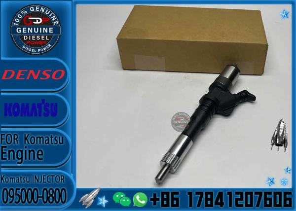 Buy cheap Diesel Fuel Common Rail Injector 095000-1211 6156-11-3300 095000-1210 095000-0800 095000-0801 for Komat-su PC400-7 PC450 from wholesalers