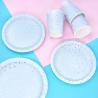 Buy cheap Compostable Disposable Dinnerware Sets Dinner Plates And Cups Party Supplies Tableware from wholesalers