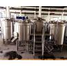 Buy cheap Stainless Steel Commercial Beer Brewing Equipment Steam Gas / Electrical Power Heating from wholesalers