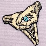 The Aztec Eye Embroidered Logo Patches For Jackets Bag Clothes