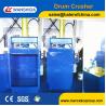 Buy cheap Drum Compactor Waste Oil Drum Baling Press Baler Drum Crusher from wholesalers