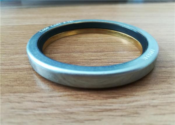Buy cheap Metal Dust Iron Wiper Rubber Oil Seal , Blue Hydraulic Rod Piston Seal from wholesalers