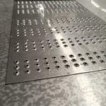 Customizable Metal Plate with Holes 20mm Height and 30%-70% Open Area