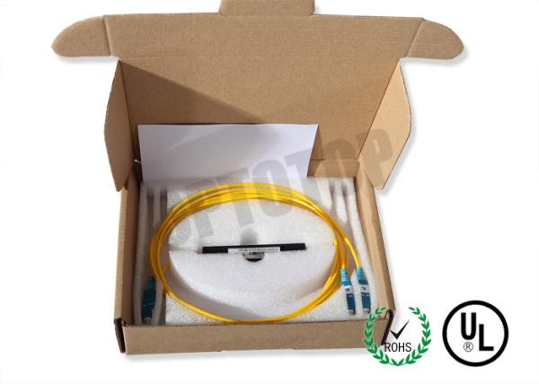 1x2 Coupling Ratio 5 / 95 1480/1550nm Single Mode Fiber Coupler SC / UPC 2mm SMF